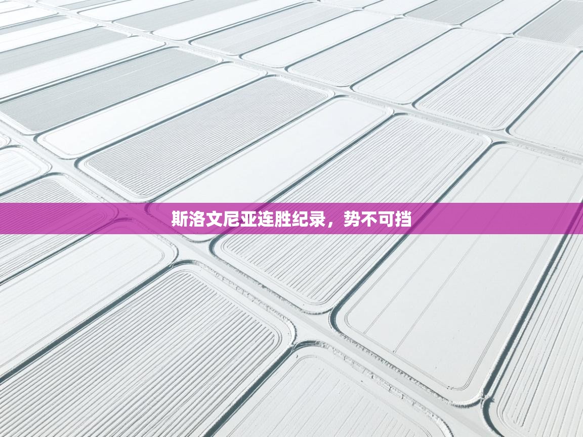 斯洛文尼亚连胜纪录，势不可挡  第2张